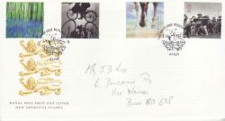 2000-07-04 Stone and Soil Stamps Killyleagh FDC (78620)