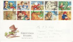 1994-02-01 Greetings Stamps Hemel Hempstead FDC (78644)