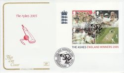 2005-10-06 Cricket The Ashes M/S Birmingham FDC (78656)