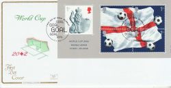 2002-05-21 World Cup Football M/S Wembley FDC (78671)