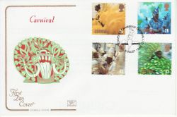 1998-08-25 Carnival Stamps Leicester FDC (78701)