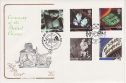 1996-04-16 Cinema Stamps London WC2 FDC (78703)