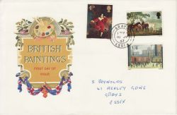 1967-07-10 British Painters Stamps Grays cds FDC (78792)