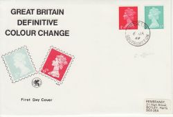 1969-01-06 Definitive Stamps Southampton cds FDC (78850)
