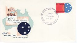 1971-04-21 Australia Natives Association Stamp FDC (78907)