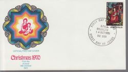 1970-10-14 Australia Christmas Stamp FDC (78914)