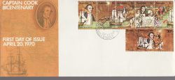 1970-04-20 Australia Captain Cook Stamps FDC (78980)