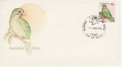1980-11-17 Australia Bird Stamp FDC (78989)