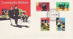 1980-08-11 Australia Community Welfare Stamps FDC (78993)