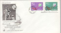 1965-05-17 United Nations ITU Anniv Stamps FDC (79027)