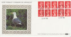 1988-10-11 New Format Booklet Stamps £1.90 Windsor FDC (79064)