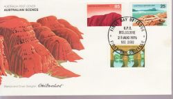 1976-08-25 Australia Scenes Stamps FDC (79090)