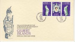 1978-04-21 Gilbert Islands Coronation Stamps FDC (79144)