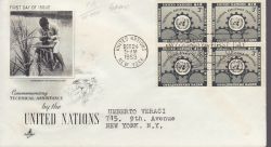 1953-10-24 United Nations Stamps FDC (79221)