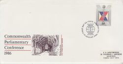1986-08-19 Parliamentary Conference London SW1 FDC (79347)