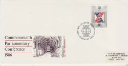 1986-08-19 Parliamentary Conference London SW1 FDC (79348)