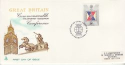 1986-08-19 Parliamentary Conference London SW1 FDC (79371)