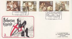 1985-09-03 Arthurian Legend Stamps London EC4 FDC (79396)