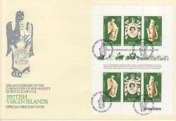 1978-06-02 British Virgin Islands Coronation M/S FDC (79422)