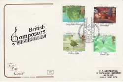 1985-05-14 British Composers Stamps London SW1 FDC (79448)