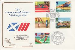 1986-07-15 Sport Stamps Waltham Forest E17 FDC (79454)