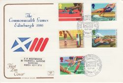 1986-07-15 Sport Stamps Waltham Forest E17 FDC (79455)