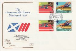 1986-07-15 Sport Gutter Stamps Waltham Forest E17 FDC (79456)