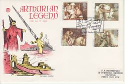 1985-09-03 Arthurian Legend Stamps London EC4 FDC (79485)
