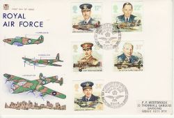 1986-09-16 Royal Air Force Stamps BFPS FDC (79496)