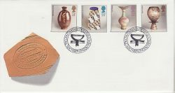 1987-10-13 Studio Pottery Stamps London W1 FDC (79544)