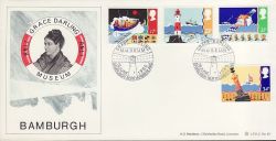 1985-06-18 Safety At Sea Stamps Bamburgh FDC (79596)