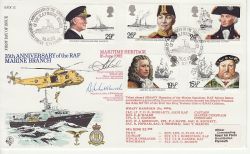 1982-06-16 Maritime Heritage Stamps Forces RFDC12 (79623)