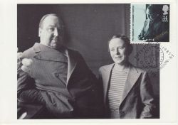 1985-10-08 Alfred Hitchcock Postcard FDC (79664)