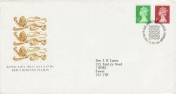 1985-10-29 Definitive Stamps Bureau FDC (79683)