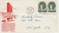 1951-10-24 United Nations Stamp FDC (79697)