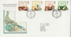 1989-03-07 Food & Farming Stamps Bureau FDC (79717)