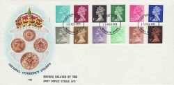 1971-02-15 Definitive Stamps Windsor FDC (79778)