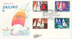 1975-06-11 Sailing Yacht Club London SW1 FDC (79845)