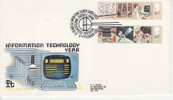 1982-09-08 Technology Stamps Jodrell Bank FDC (79860)