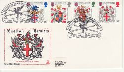 1984-01-17 Heraldry Stamps London EC FDC (79872)