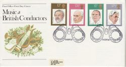 1980-09-10 Conductors Stamps ROH London WC2 FDC (79897)
