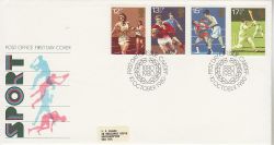 1980-10-10 Sport Stamps Cardiff FDC (79903)