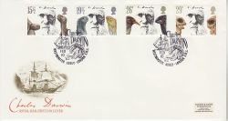 1982-02-10 Charles Darwin Stamps London SW1 FDC (79909)