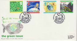 1992-09-15 Green Issue Stamps Brownsea Island FDC (79959)