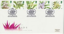 1993-03-16 Orchids Stamps Glasgow FDC (79966)