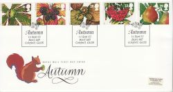 1993-09-14 Autumn Stamps Berry Hill FDC (79975)