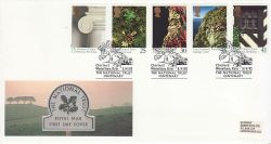 1995-04-11 The National Trust Stamps Chartwell FDC (79977)