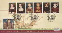 1997-01-21 The Great Tudor Henry VIII Hampton Court FDC (79986)