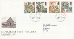 1997-03-11 Missions of Faith Stamps Iona FDC (80027)