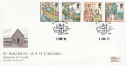 1997-03-11 Missions of Faith Stamps Iona FDC (80028)